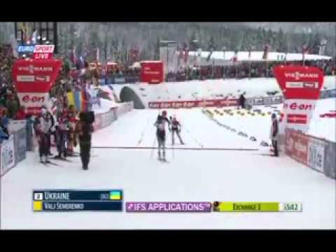 Українська жіноча збірна перемогла в естафеті на Біатлоні в Хохфільцені 2013 🏆