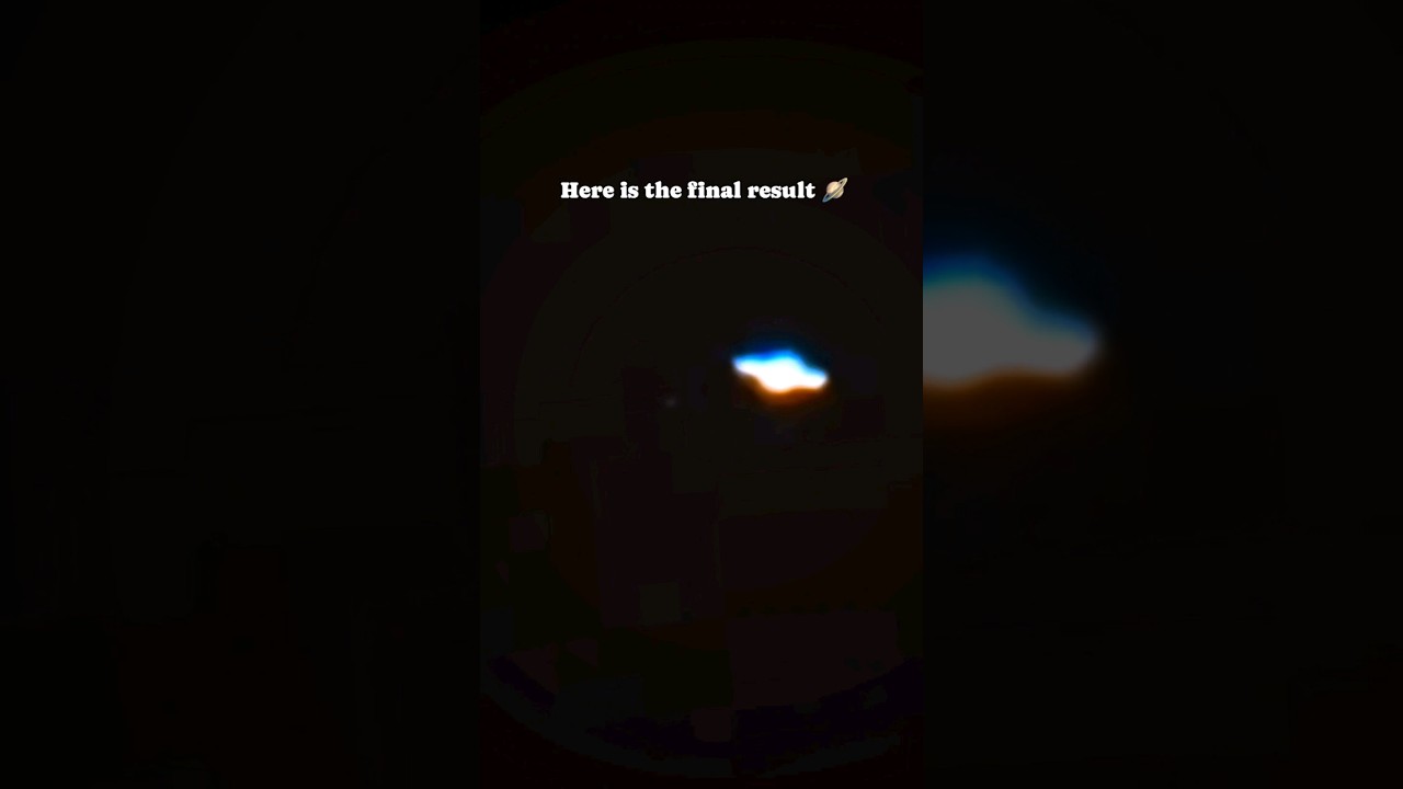 Capture Saturn 🪐 with Your Phone 📱