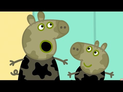小猪佩奇 第一季 | 第1集 - 泥坑 | 粉红猪小妹Peppa Pig Chinese | 动画