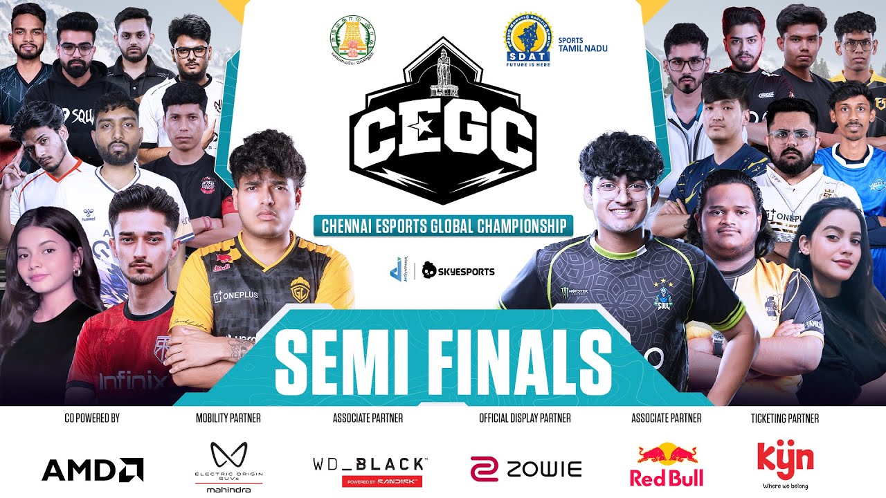 [HINDI] BGMI Semi Finals - CEGC 2025 Day 3 🔥 | Chennai Esports Global Championship