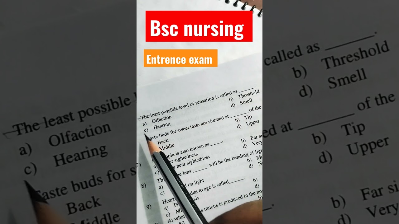 Bsc nursing most important questions for entrance exam 2024🎯#neet #physicswallah