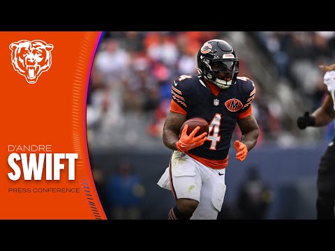 D'Andre Swift on Week 7 performance vs. Saints | Chicago Bears