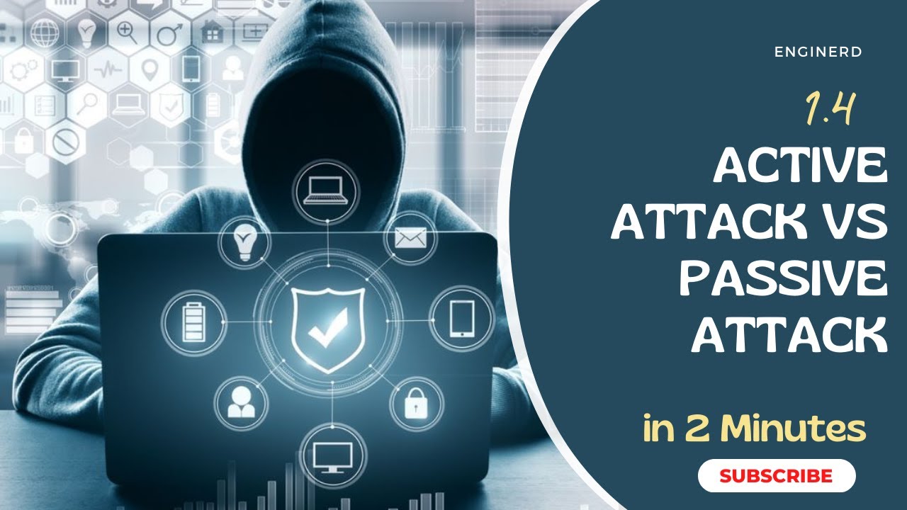 Active vs Passive Attacks: Key Differences Explained 🔐