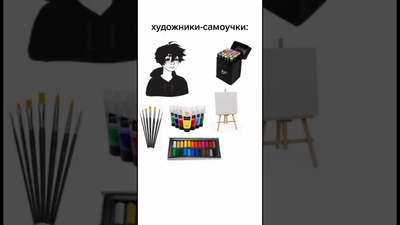 Какой тип художника вы? 🎨