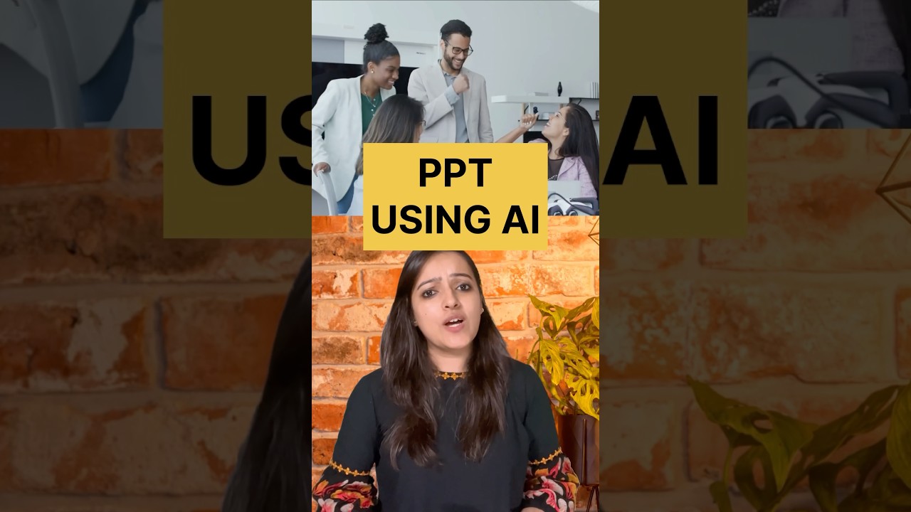 Create PPT on Phone & PC with ChatGPT & AI 🎨