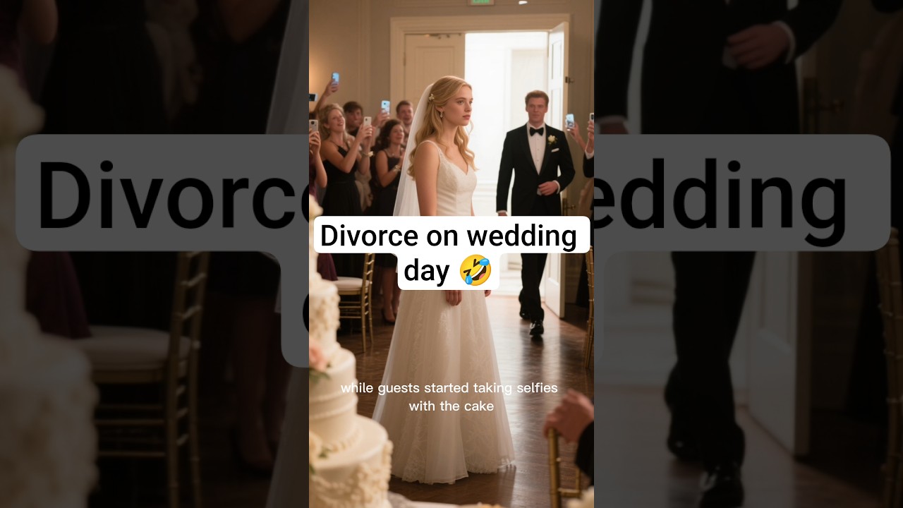 He Filed for Divorce on Their Wedding Day! 💍😲 #Shorts