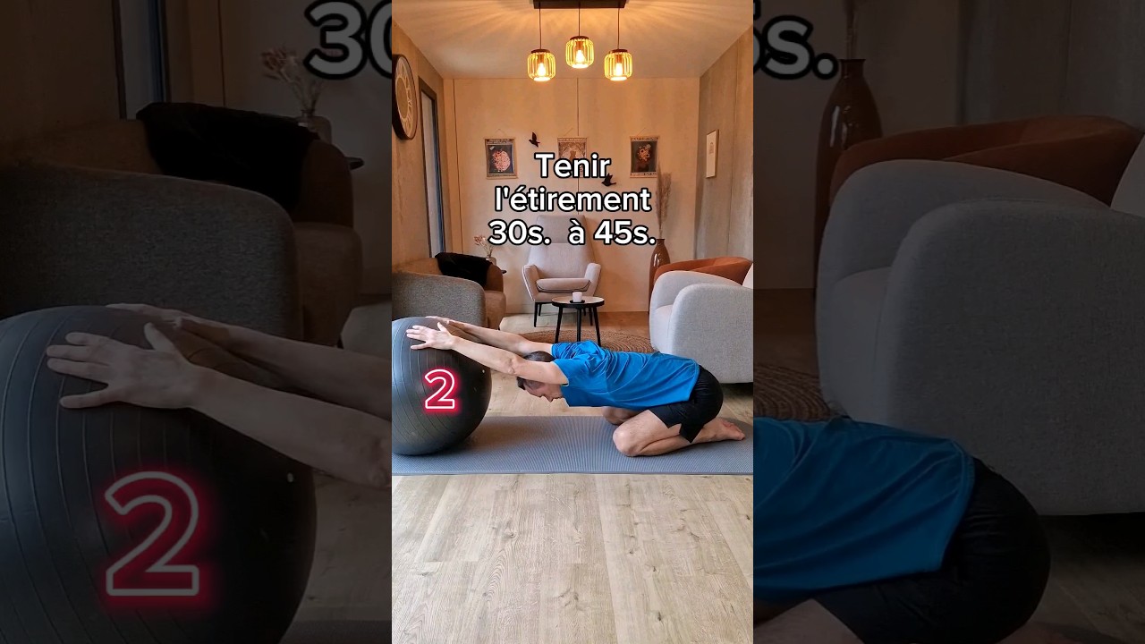 2 Étirements essentiels pour soulager le dos 🧘‍♂️