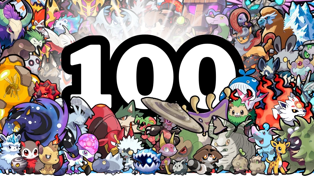 100 Custom Pokémon Episodes Compilation 🎮