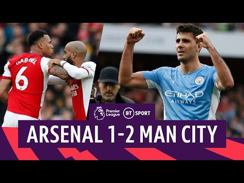 Arsenal vs Man City (1-2) | Late late drama and VAR controversy! | Premier League Highlights