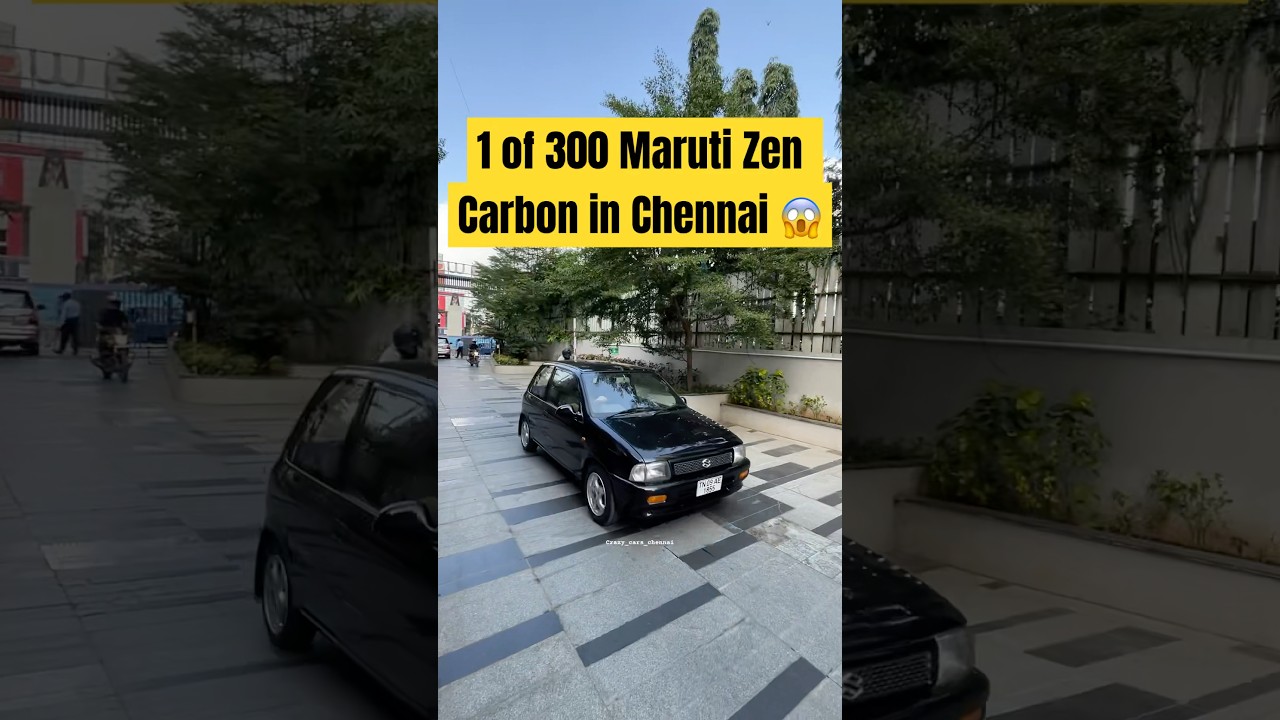 Rare Maruti Zen Carbon 3-Door in Chennai 🚗