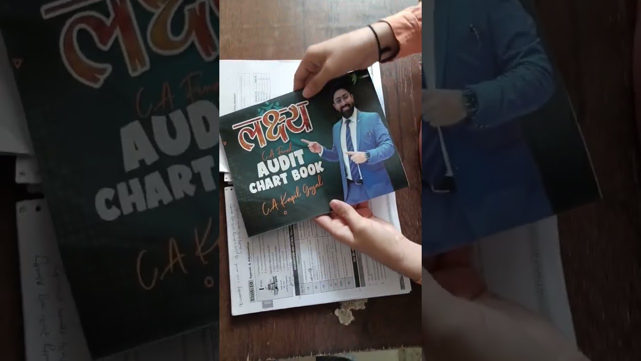 CA Final Audit Chart Book by CA Kapil Goyal 📘