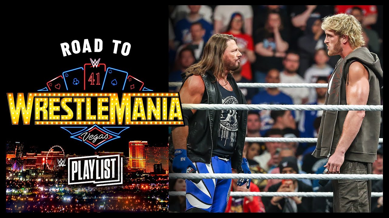 AJ Styles vs. Logan Paul | Road to WrestleMania 41: WWE Playlist