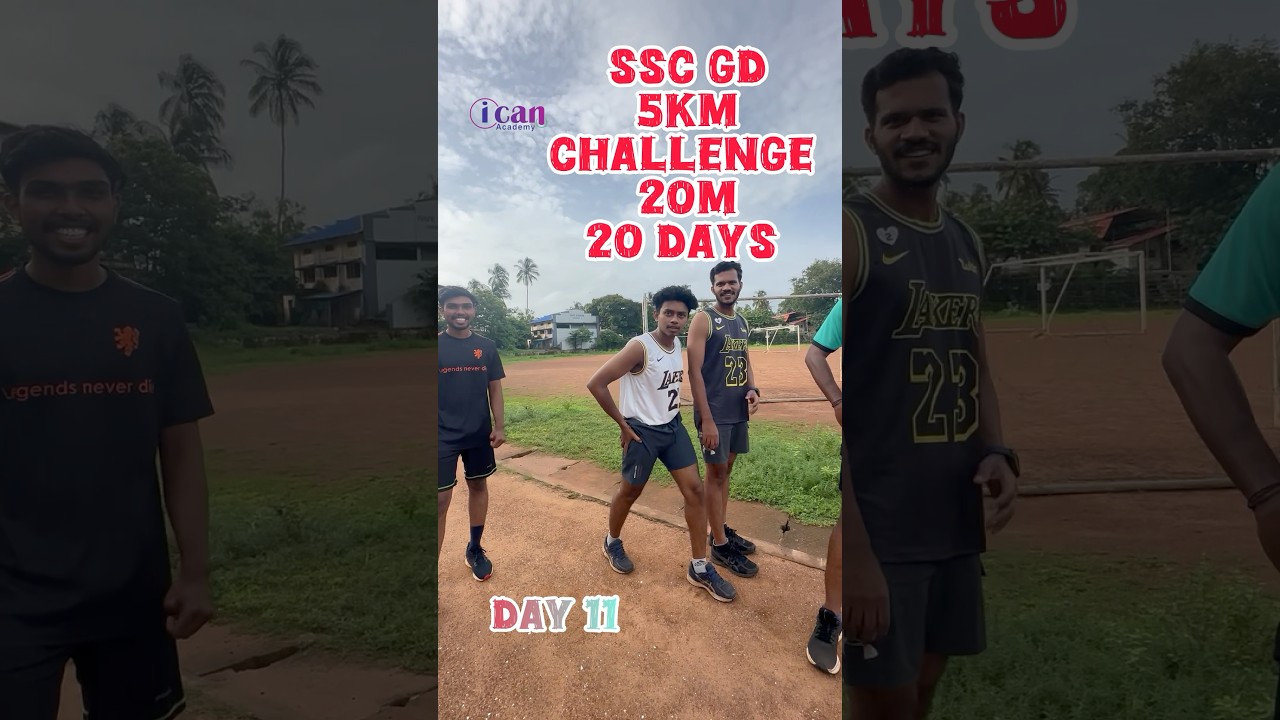 SSC GD 5km Challenge in Kerala 🏃‍♂️