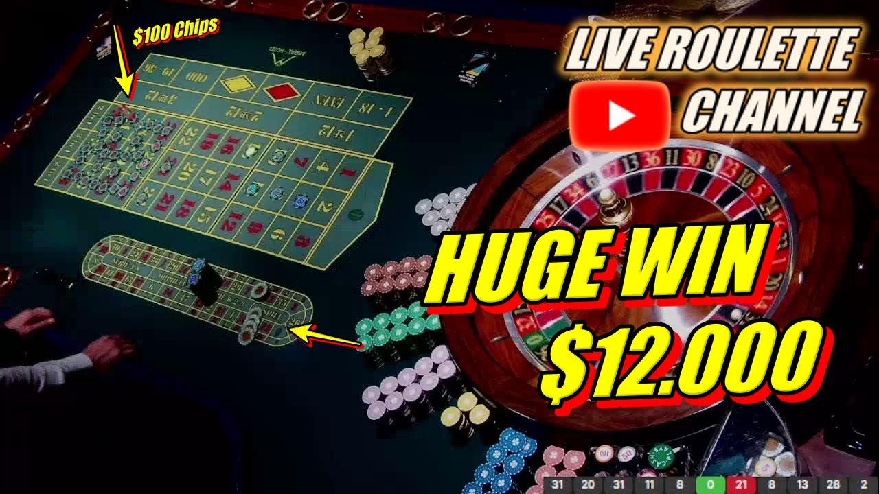 Live Roulette Win: $12,000 Jackpot 🎰 in Vegas Casino