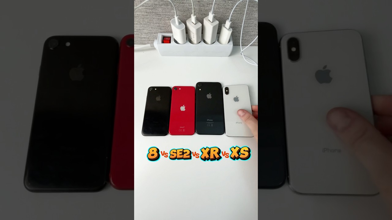 iPhone 8, SE 2, XR & XS Boot Speed Test 2025: Which Is Fastest?