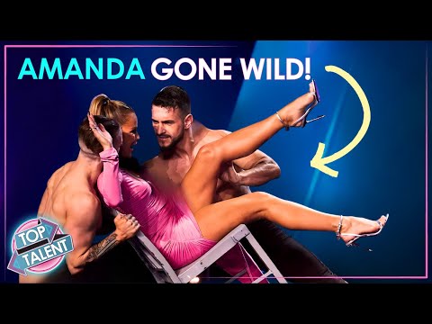 When Amanda Holden Joins Acts on Stage 🥵