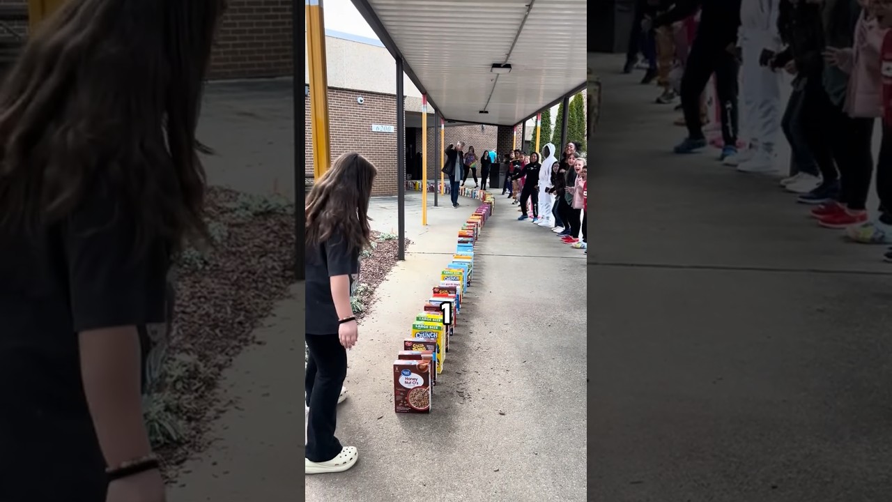Longest Domino Line Ever! 🌟