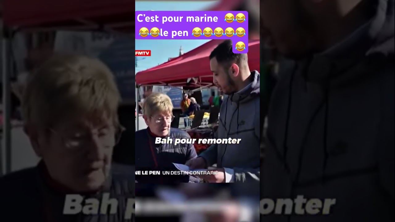 Citoyen français d'origine algérienne critique Marine Le Pen