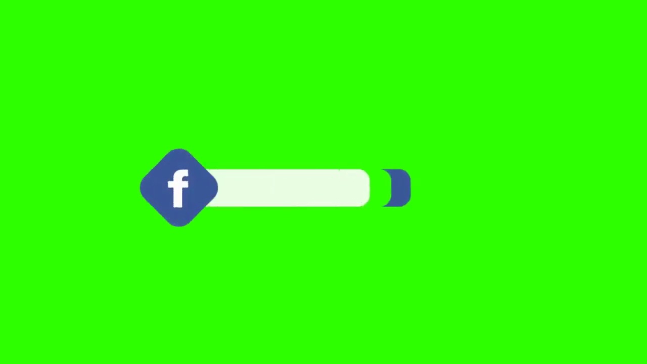 Facebook Green Screen Animation | Free Download 🎥