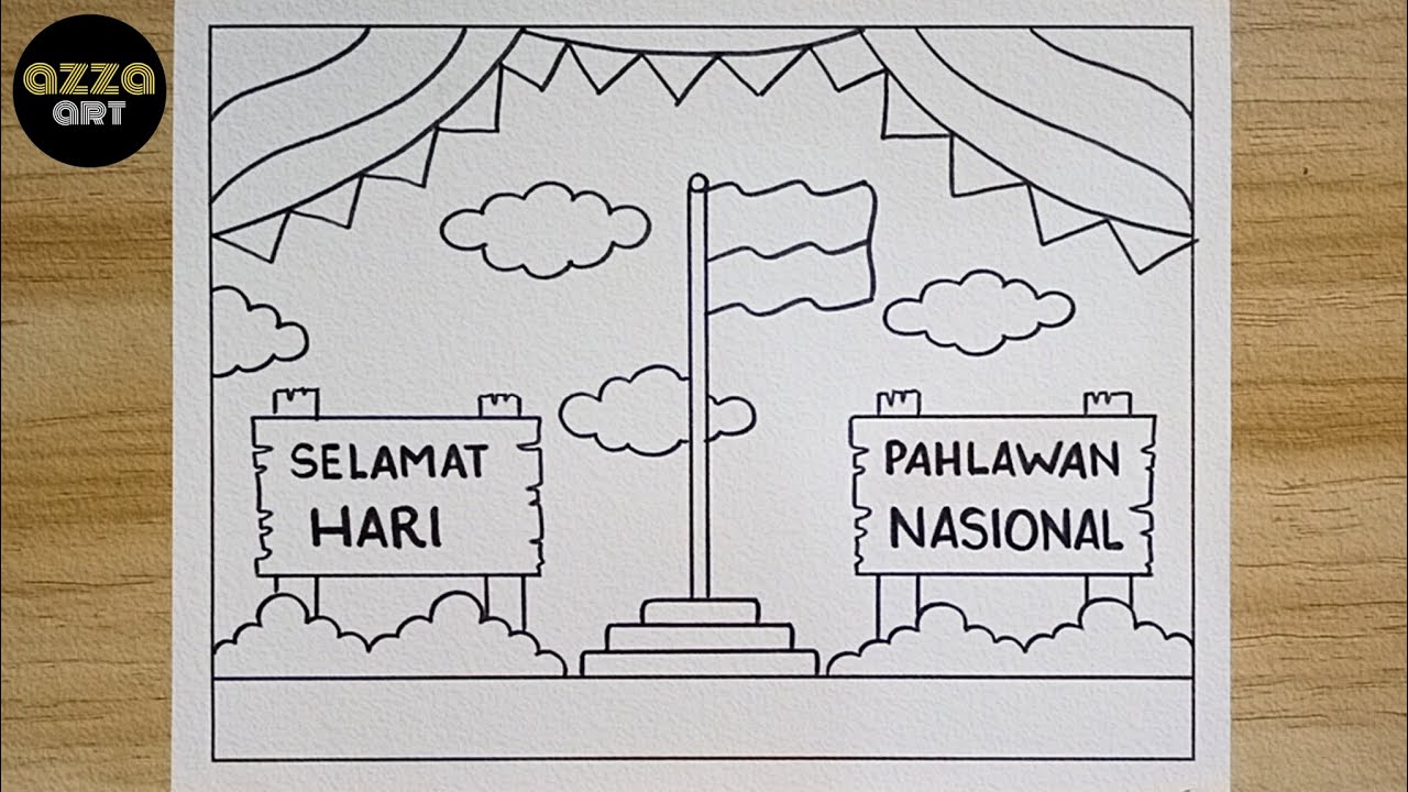 Cara Mudah dan Cepat Membuat Poster Hari Pahlawan Nasional 10 November 🇮🇩