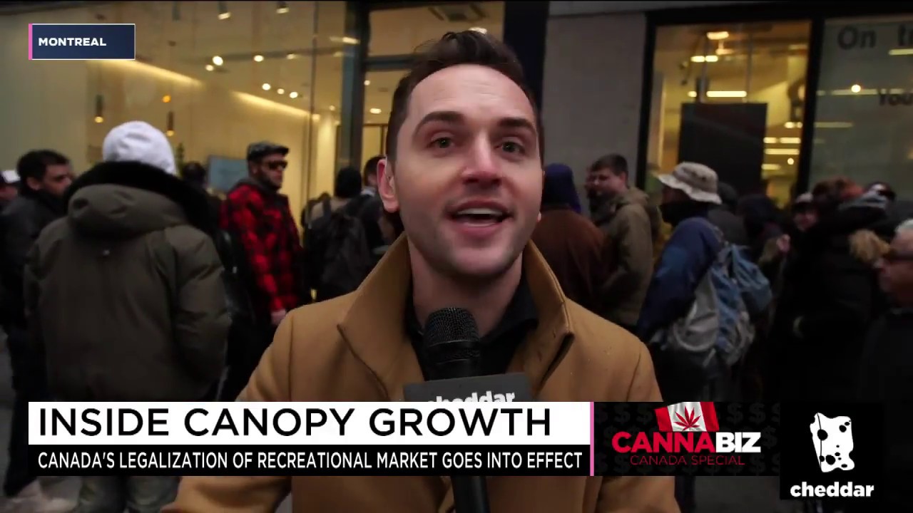 Inside Canopy Growth's Large Cannabis Factory 🌿