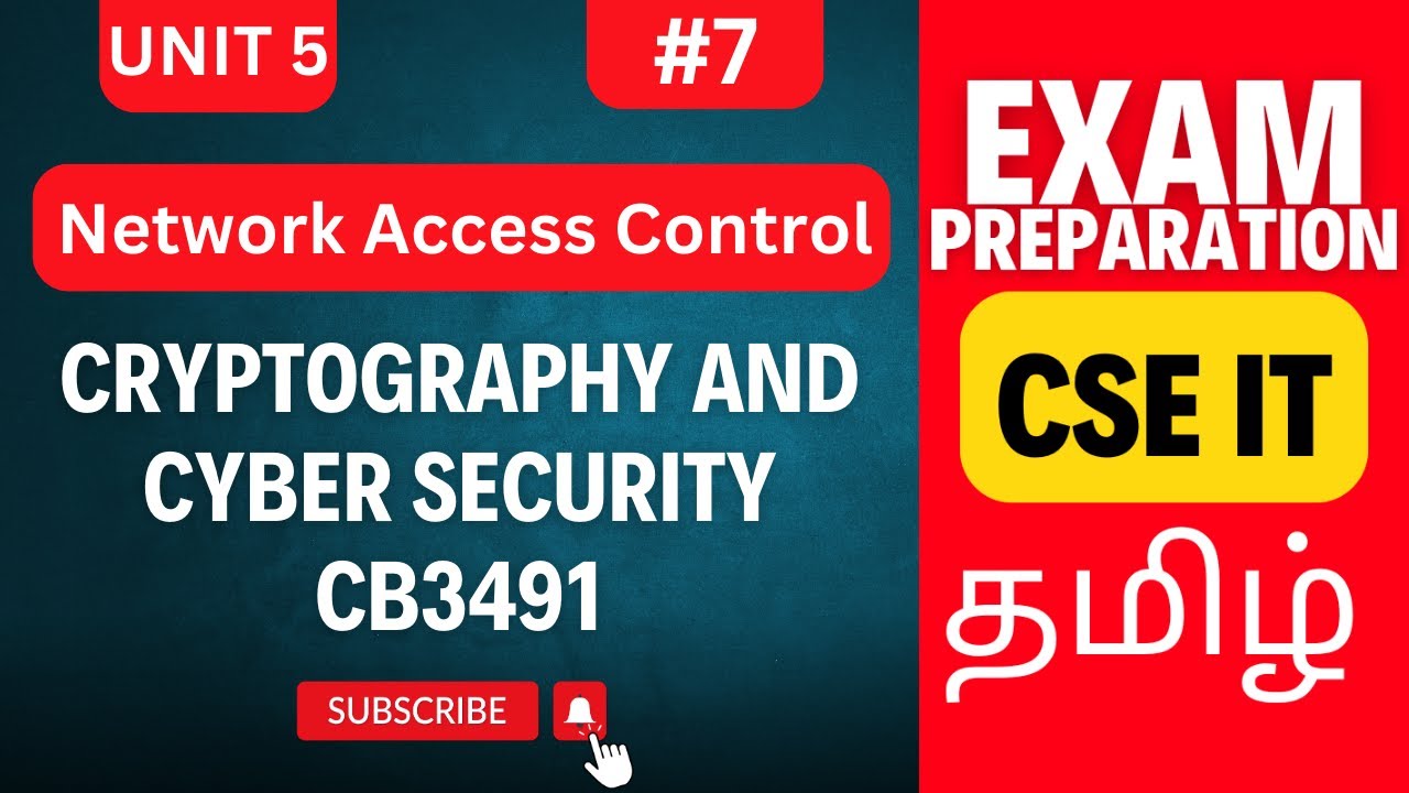 Master Network Access Control: Key Concepts for Cyber Security 🔐 | CB3491 Unit 5