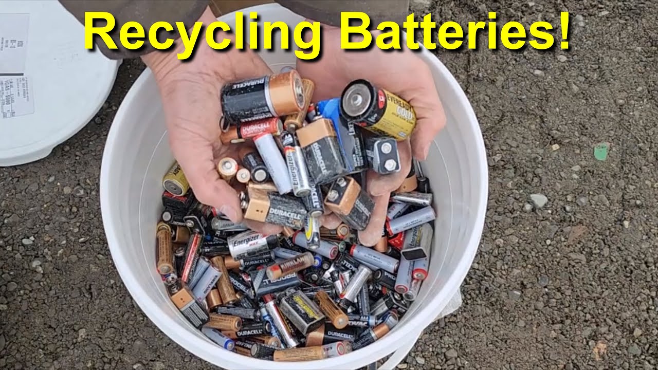 Recycling Batteries with Jason 🧪