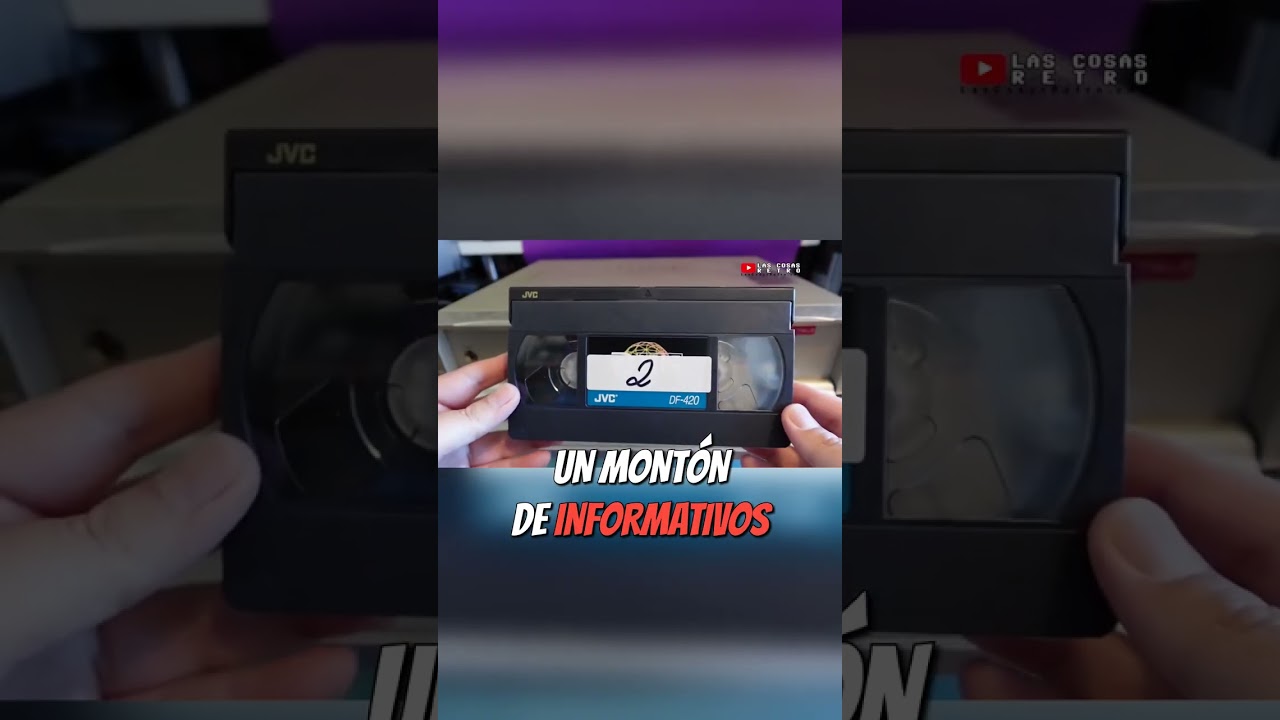 Descubriendo la magia de la cinta digital DVHS #shorts