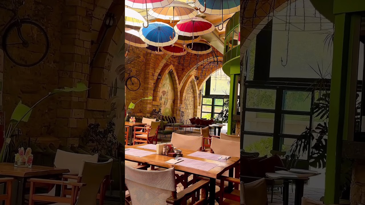 Limassol’s Most Beautiful Café Under Umbrellas ☂️