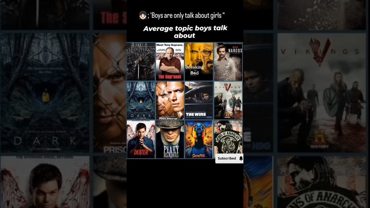 Men Share Their Favorite Iconic TV Shows 🎬