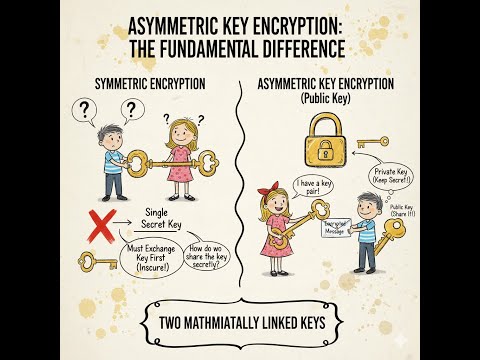 Confidentiality: Asymmetric Key Encryption #cybersecurity #cryptography #encryption #education