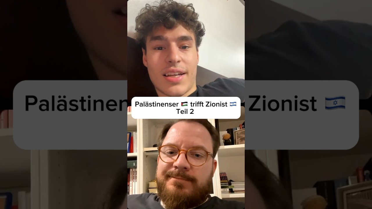 🇵🇸 trifft 🇮🇱 | Diskussion mit @TobiasHuch auf Insta