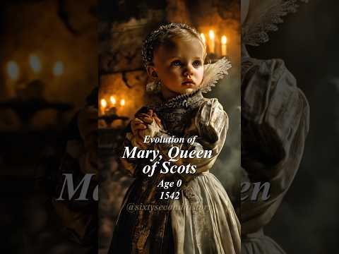 Evolution of Mary, Queen of Scots #evolution #history #britishhistory #royalfamily #henryviii