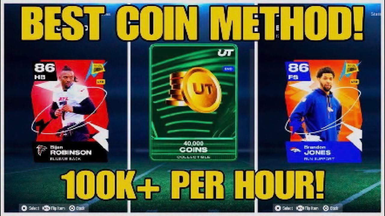 Top Madden 26 Coin Method: Earn 100K+ per Hour 💰