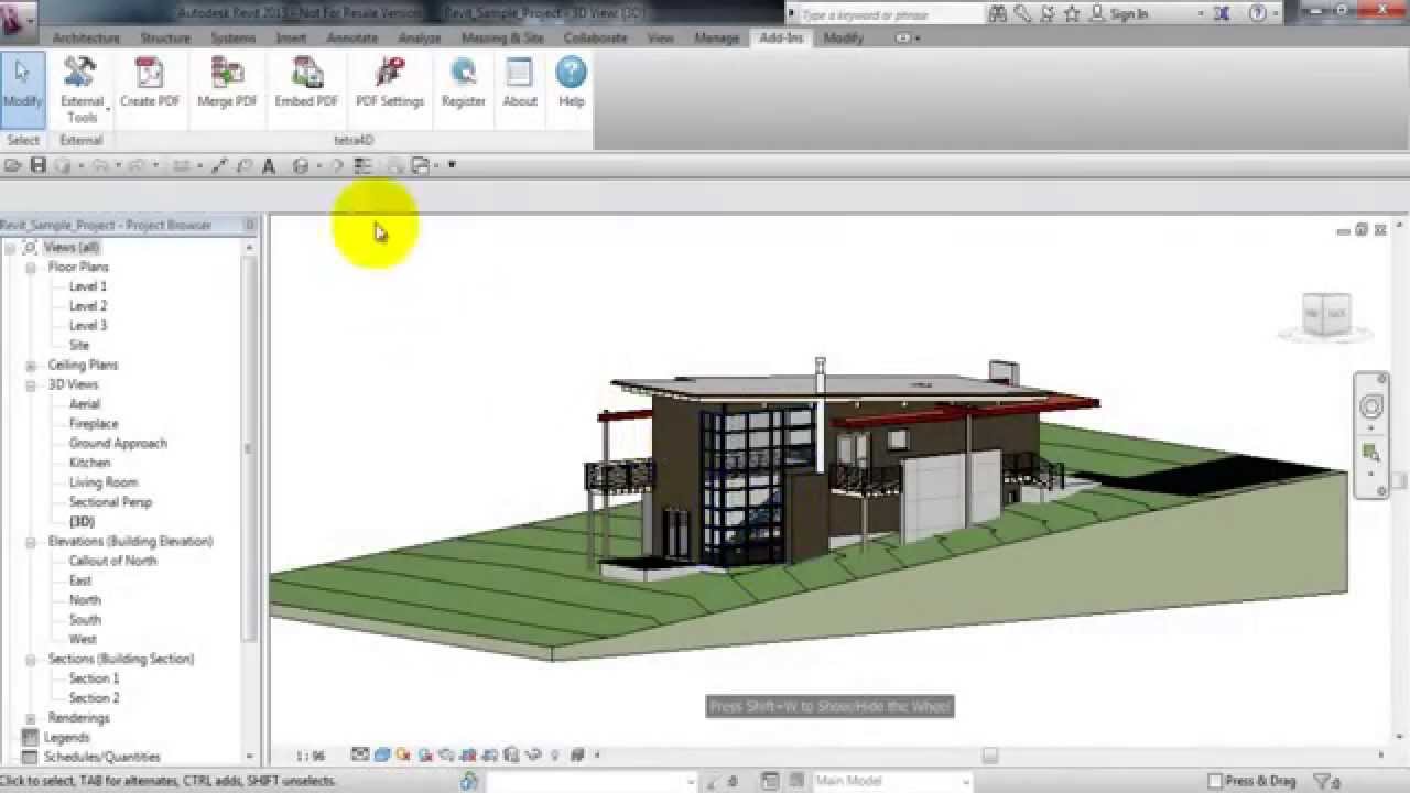 Create 3D PDFs from Revit with Plugin