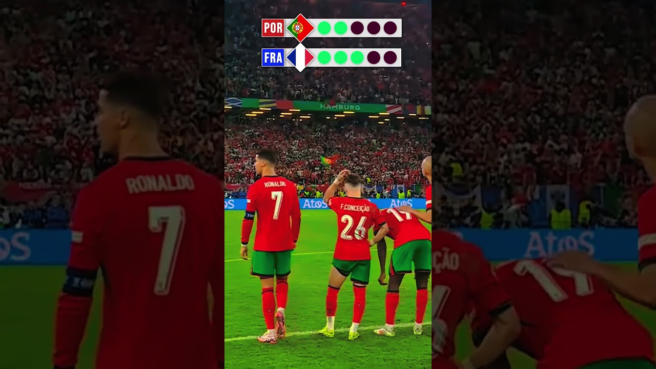 Portugal vs France 🔥 Euro 2024 QF Penalty Shootout