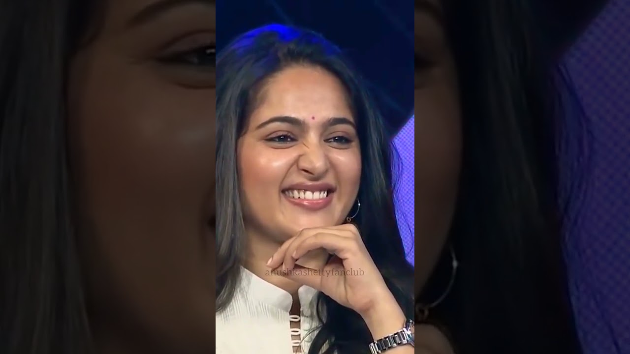 Anushka Shetty's Cute Face & Smile π