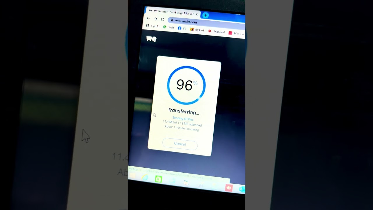 Easy to share large file, videos, documents | wetransfer how to use | send large files online #viral