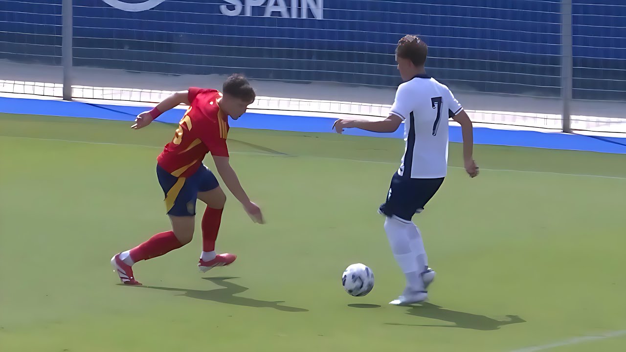 Max Dowman Shines in England U19 vs Spain U19 Match 🇬🇧