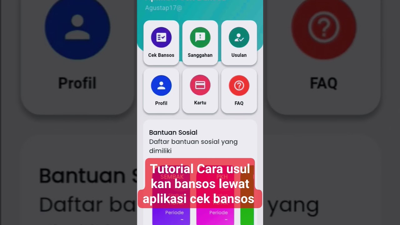 Tutorial Cara usul kan bansos lewat aplikasi cek bansos#pkh #kemensos