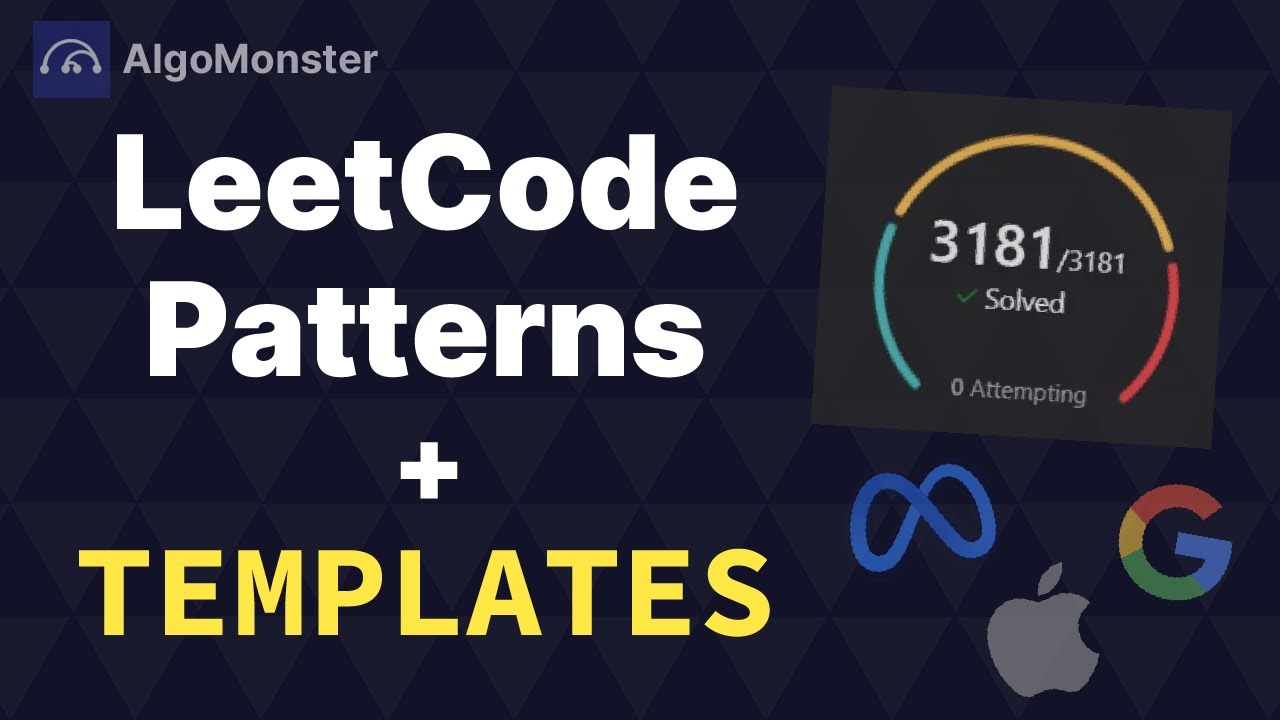 Master LeetCode with These 8 Essential Patterns & Templates 🚀