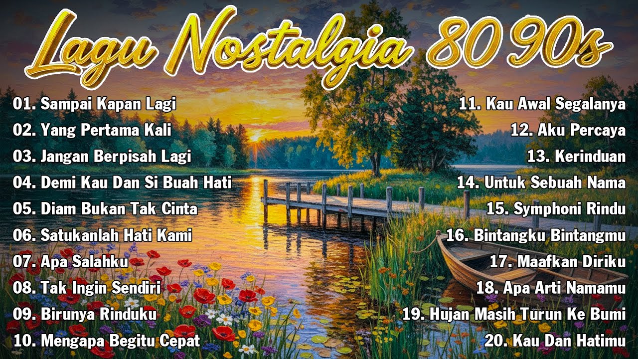 Kumpulan Tembang Kenangan 80an 90an Terbaik | Lagu Lawas Pop Indonesia Terpopuler