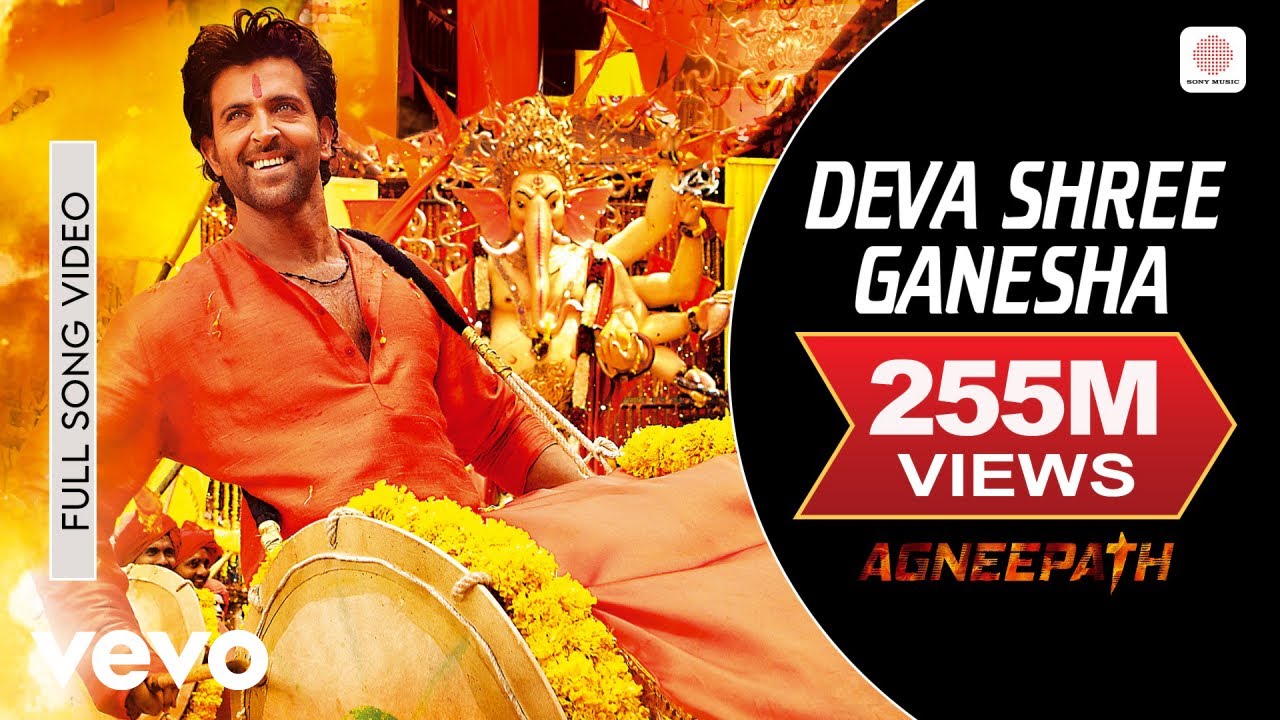 Deva Shree Ganesha - Full Video | Agneepath | Hrithik Roshan, Priyanka Chopra | Ajay - Atul