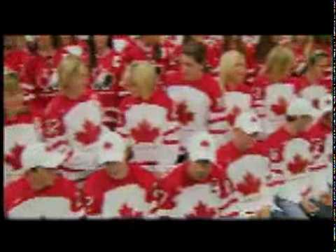 Canadian Hero Fund Hockey Canada Fundraiser With Mens and Womens Gold Medal Teams- Rings.flv