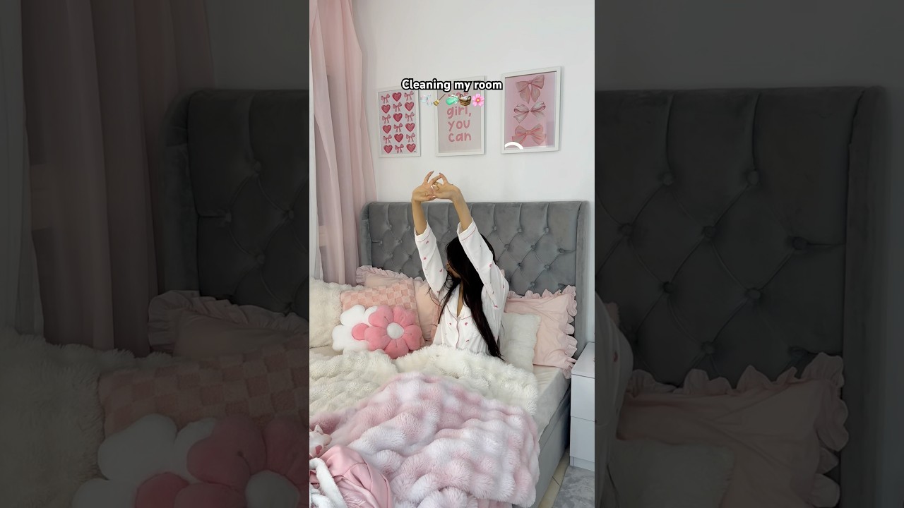Quick & Easy Room Cleaning Before School 🧹✨
