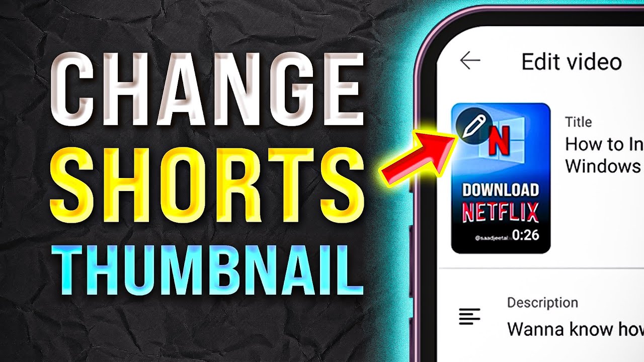 How to Add Custom Thumbnail on Youtube Shorts (100% Working)