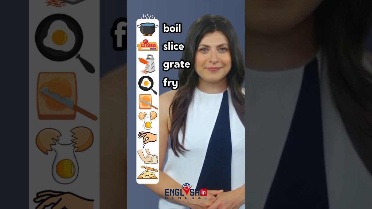 Master Essential Cooking Verbs in English 🍳 | Boost Your Kitchen Vocabulary