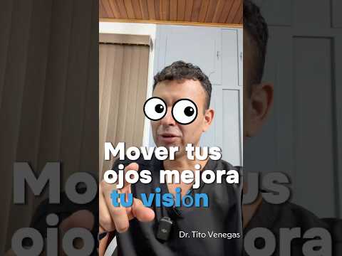Si no mueves tus ojos 👀 , podrías perder agudeza visual más rápido. #saludvisual #oftalmologia