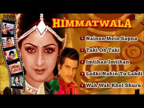 Himmatwala | Full Album | Taki Oh Taki | Nainon Mein Sapna | Imtihan | Jitendra | Sridevi | Nonstop