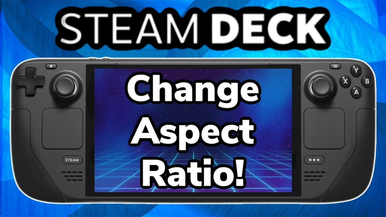 Easily Play Full Screen Games on Steam Deck: Change Aspect Ratio in Batocera 🎮